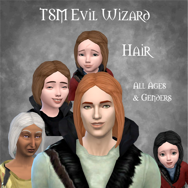 TSM Evil Wizard Hair All Ages logo