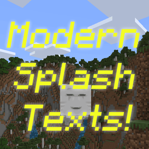 Modern Splash Texts logo