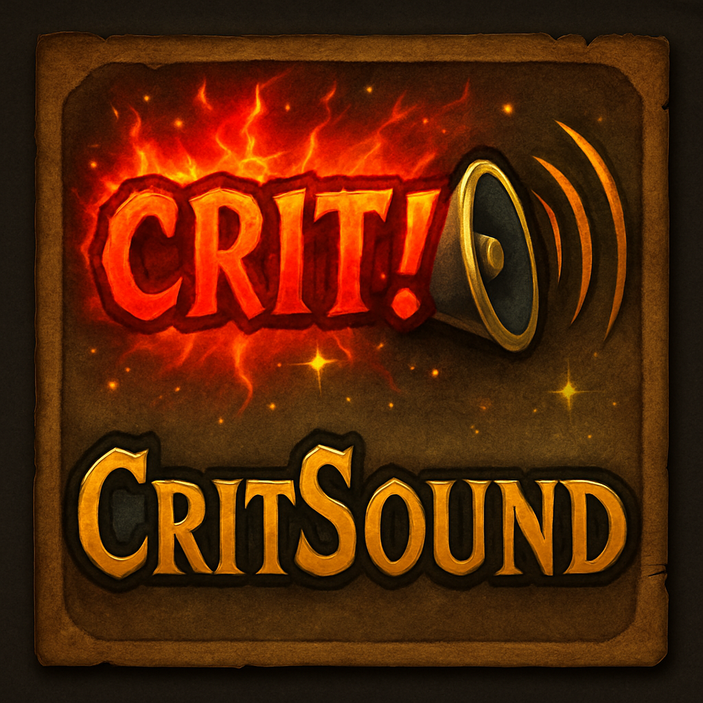 CritSound addon image logo