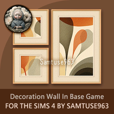 HQ Abstract Modern Painting 3 Piece Set #3 Sellable Extra F Samtuse963 logo