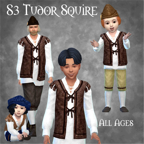 Tudor Squire Outfit (Plain) for all ages logo