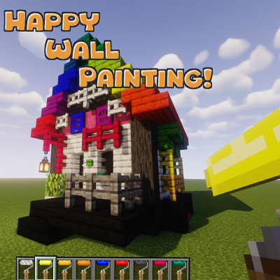 Happy Wall Painting！ logo