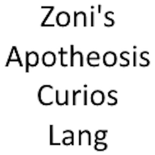 Zoni's Apotheosis Curios Lang logo