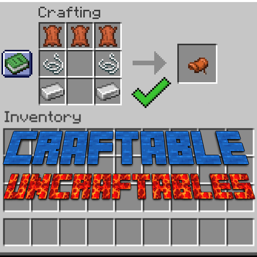 Crafting The Uncraftables  logo