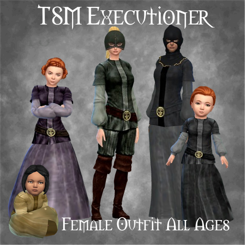 TSM Executioner Female Outfit for All Ages logo