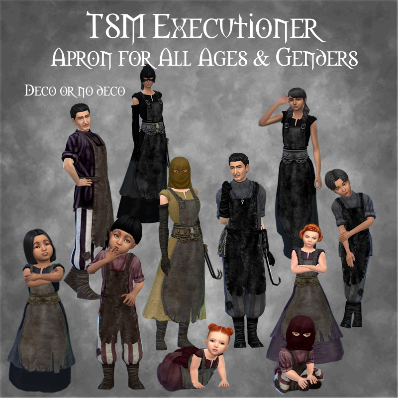 TSM Executioner Apron for All Ages & Genders logo