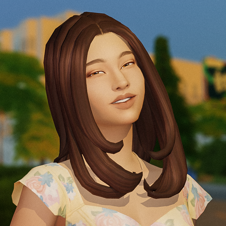 Spring Blowout Hair (3 Versions!) logo