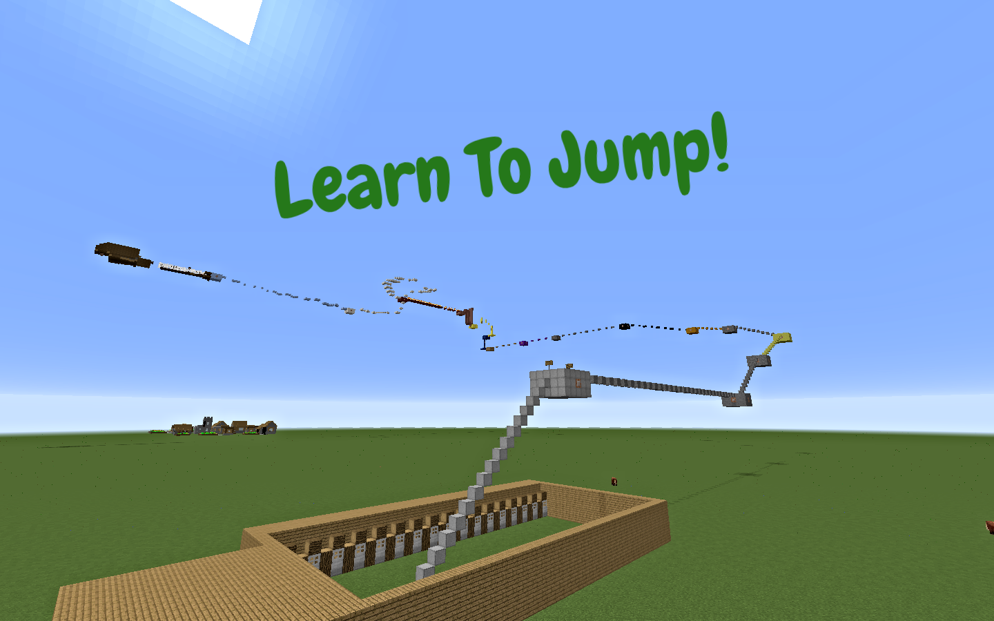 Learn To Jump! (parkour map) | Mapas Minecraft - MapasMinecraft.com