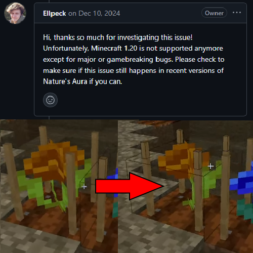 Nature's Aura Render Fix