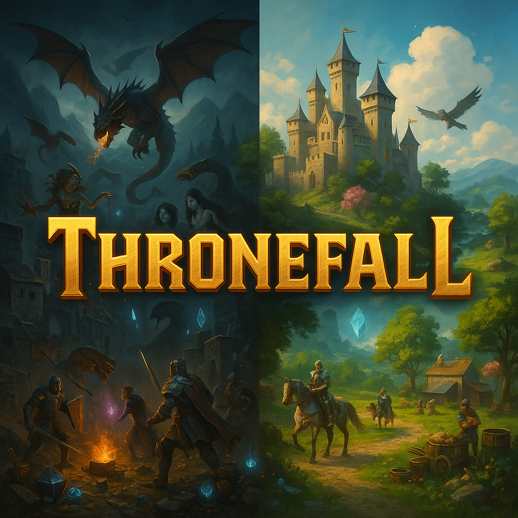 THRONEFALL logo