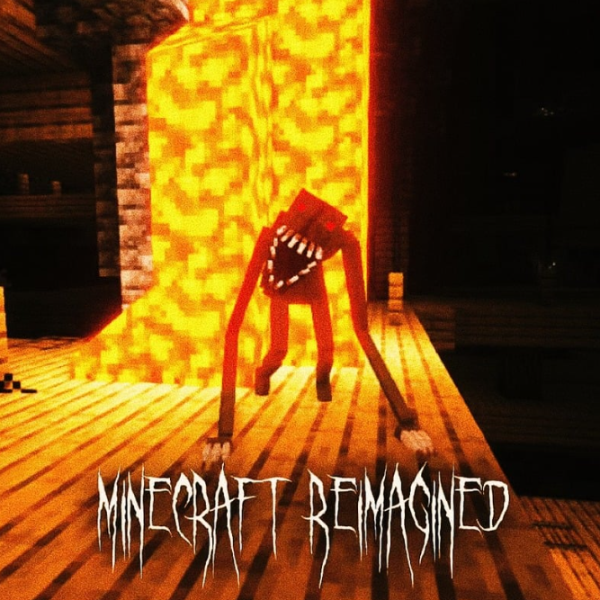 Minecraft Reimagined (Horror) logo