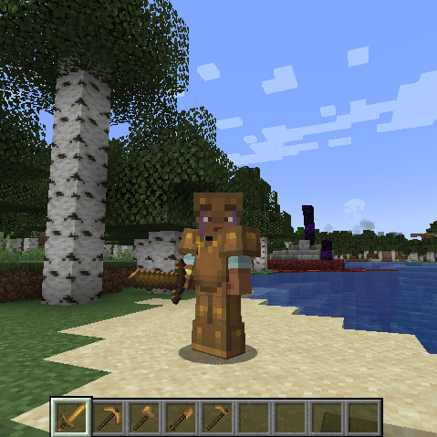 Craftable Bronze Armor and Tools