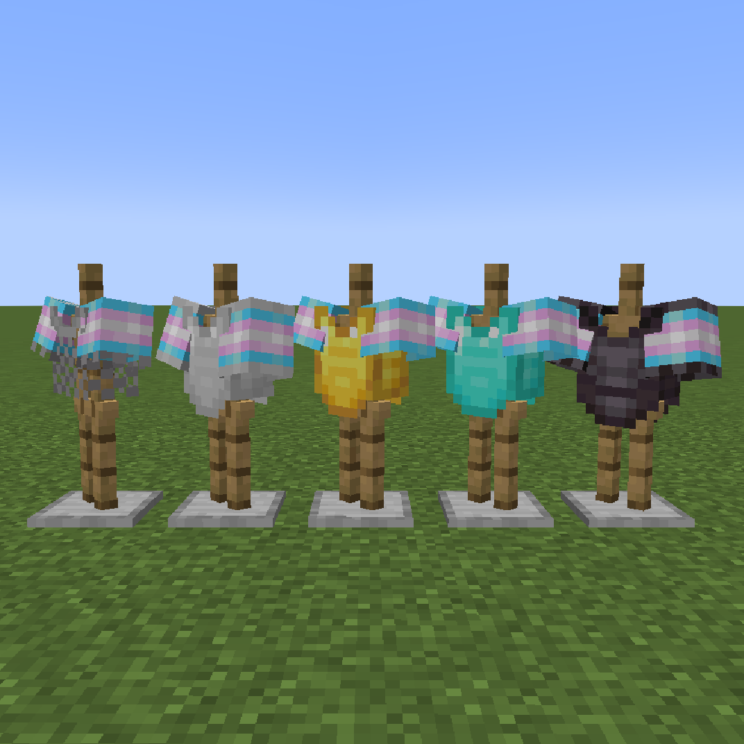 Transgender Pride Chestplates