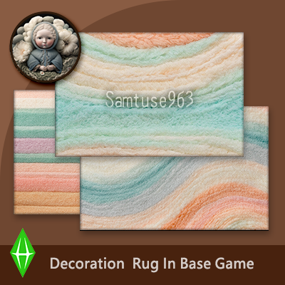 Abstract Rectangular Dance Rug #5 Samtuse963 logo
