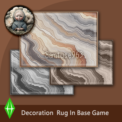 HQ Marble Rectangle Dance Rug #3 Samtuse963 logo
