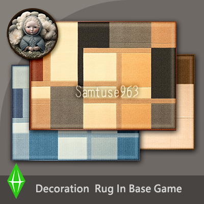 HQ Modern Rectangular Dance Rug #2 Samtuse963 logo