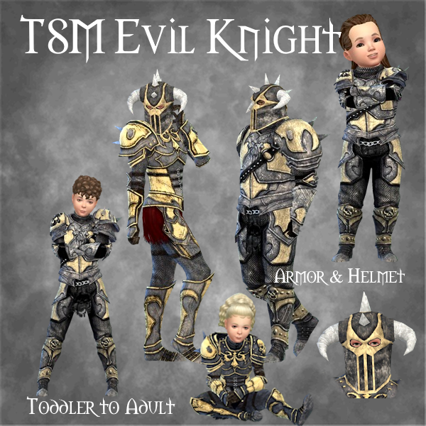 TSM Evil Knight Armor for Toddlers to Adults logo