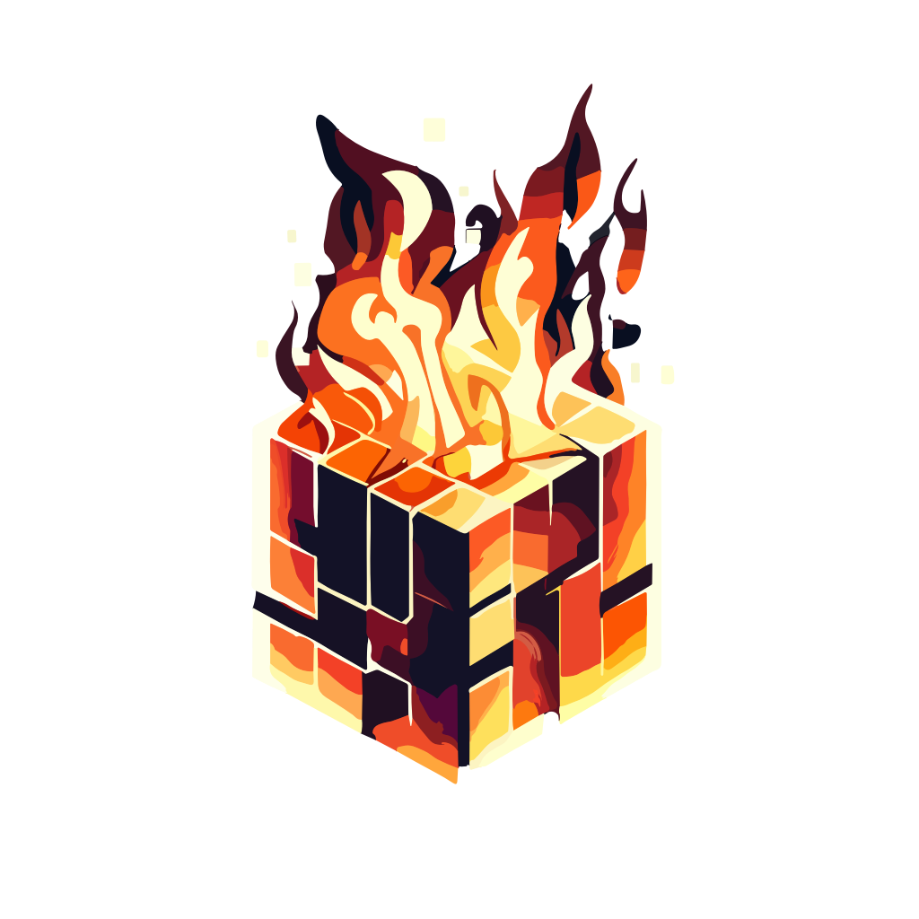 BurningCube logo