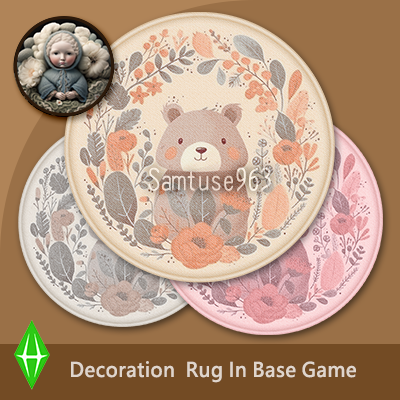 HQ Kids Round Dance Rug #3 Samtuse963 logo