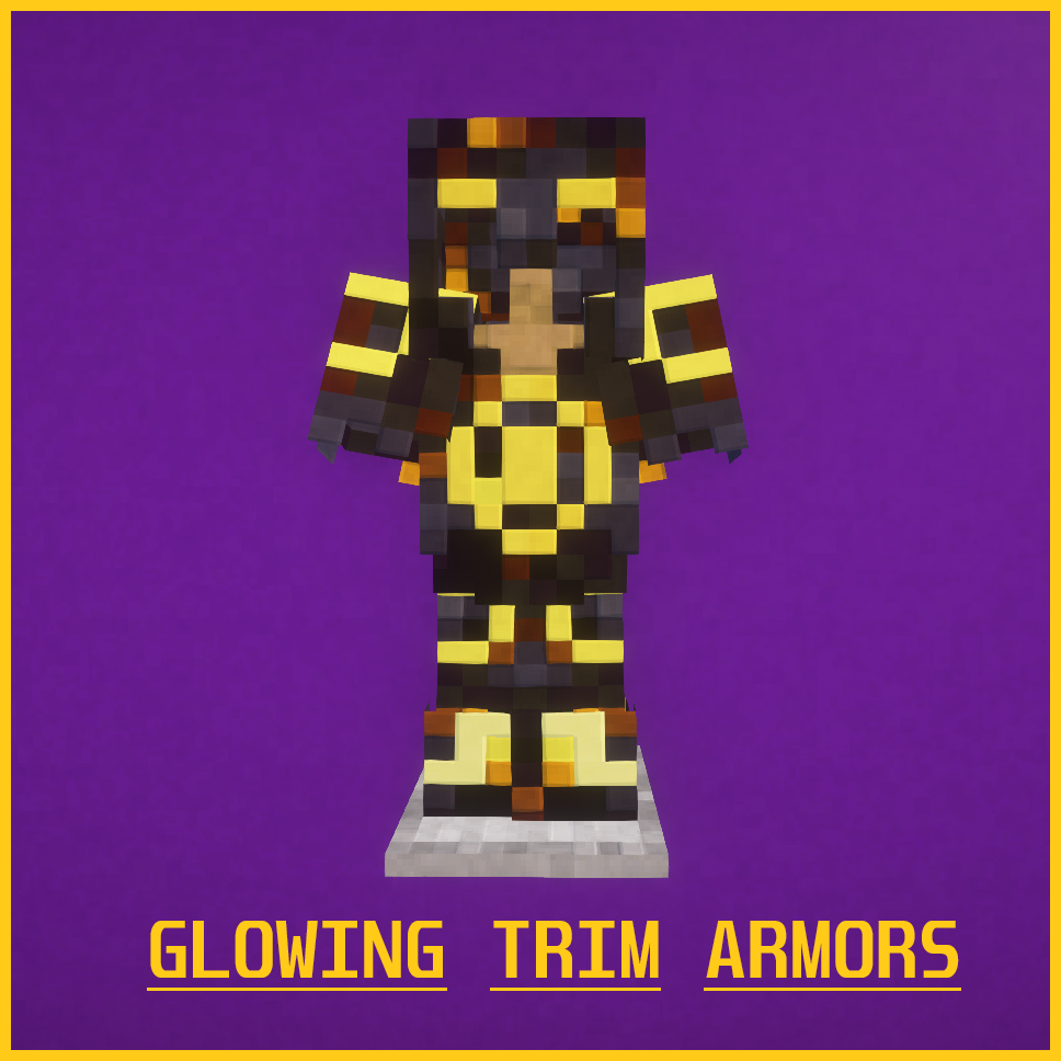 Glowing Trim Armors