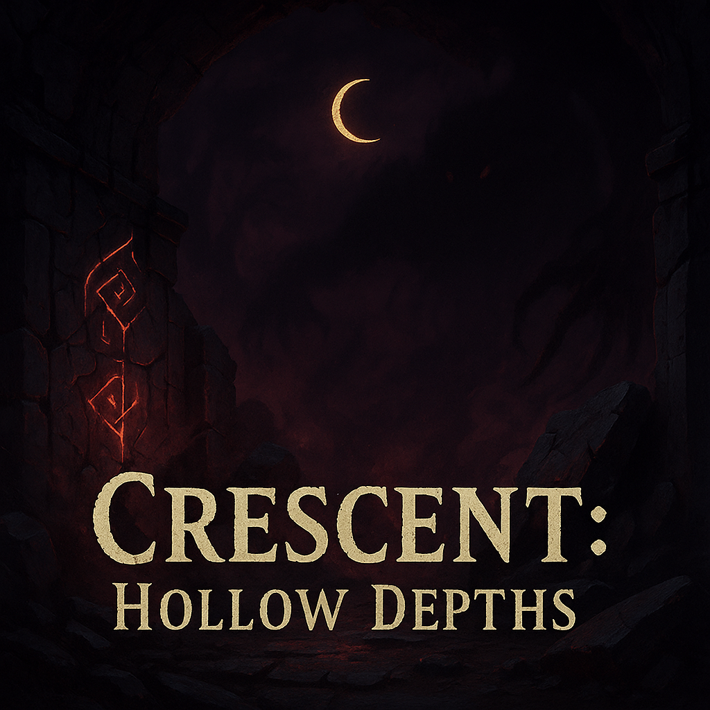 Crescent: Hollow Depths logo