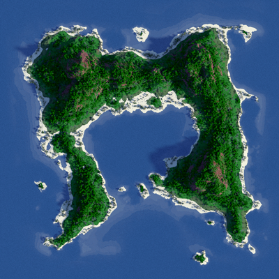 Emerald Cove - Island Map logo
