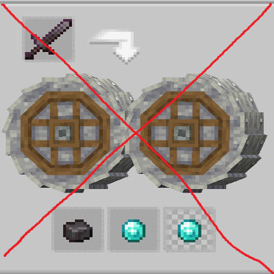 No Create Recyling Netherite Shard Recipe logo