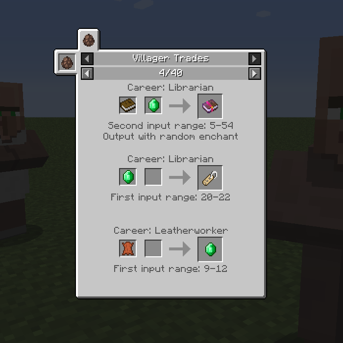 Files - JEI Villagers - Mods - Projects - Minecraft CurseForge
