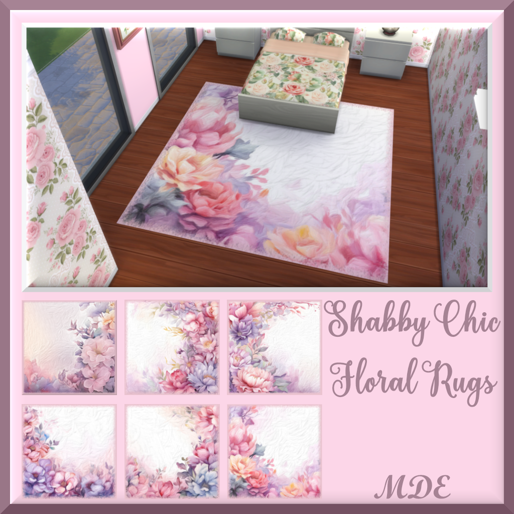 Shabby Chic Floral Rugs logo