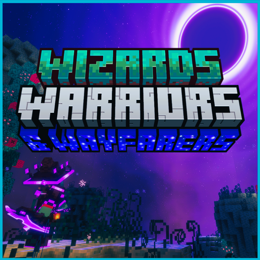 Wizards Warriors and Wayfarers logo