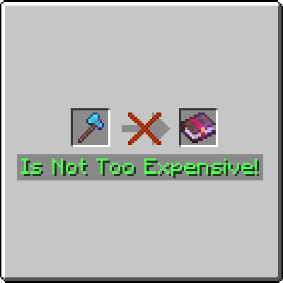 Disable Too Expensive (Fabric/Forge/NeoForge/Quilt) logo