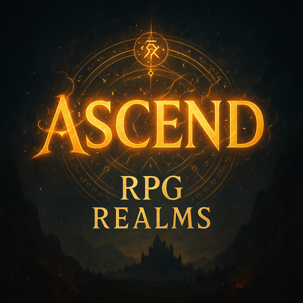 Ascend: RPG Realms logo