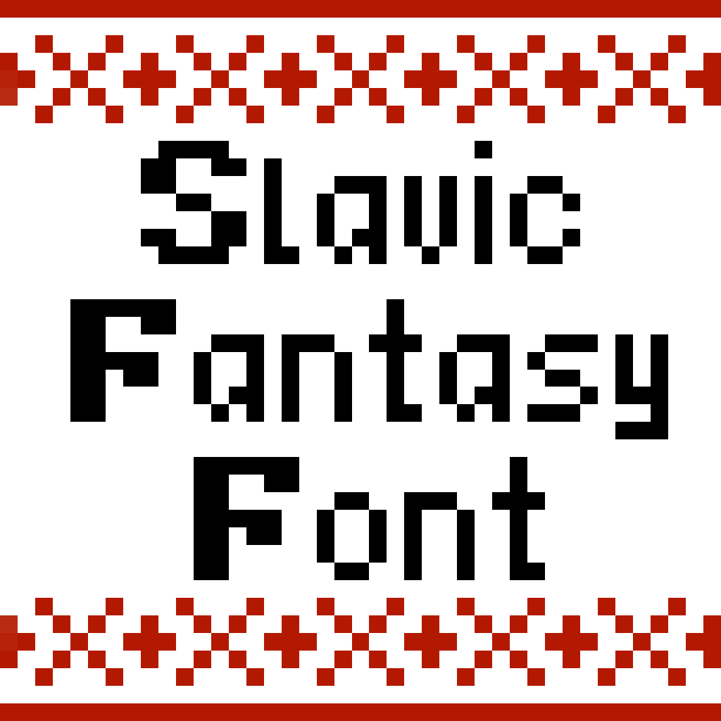 Slavic Fantasy Font logo