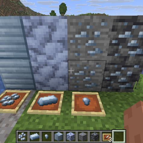 Tin Ore with WorldGen logo