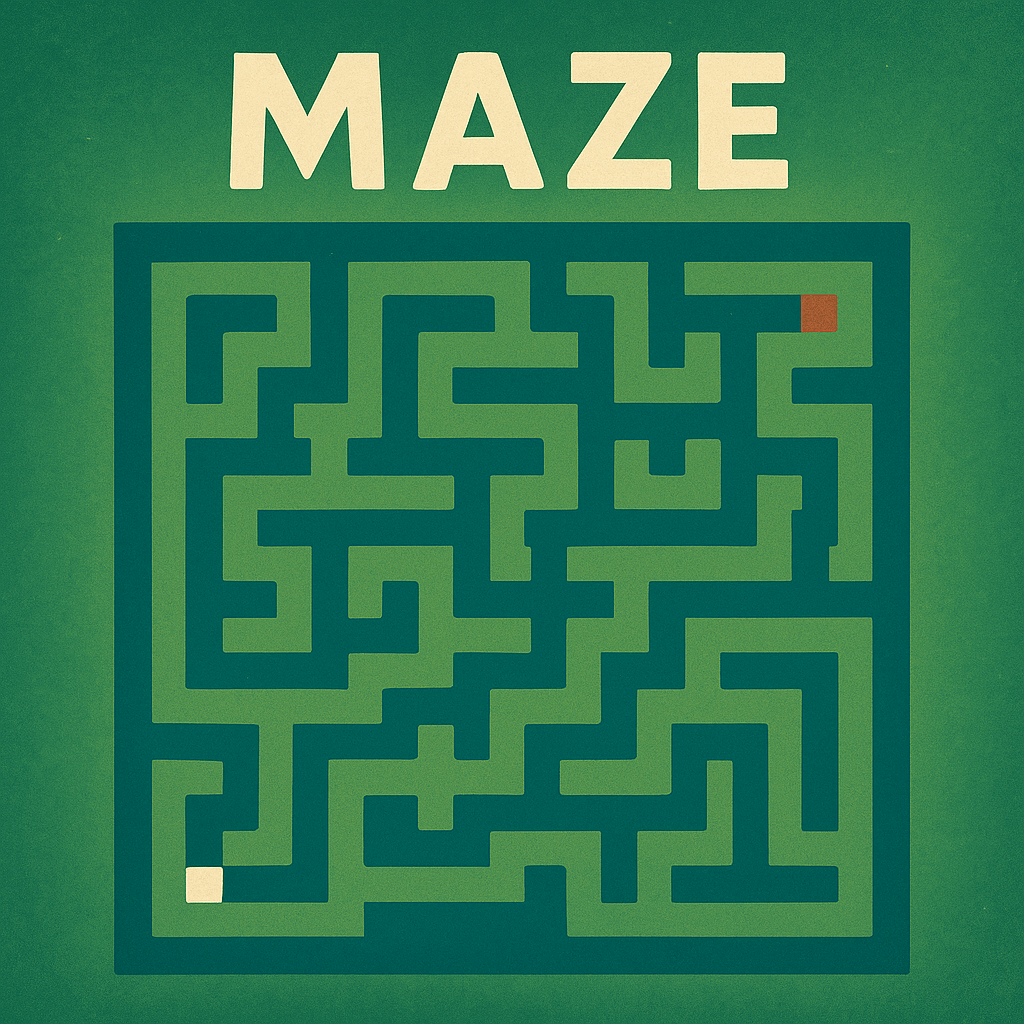 Maze map logo