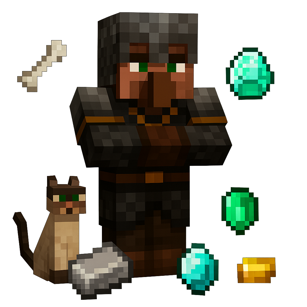 pico's warrior villager logo