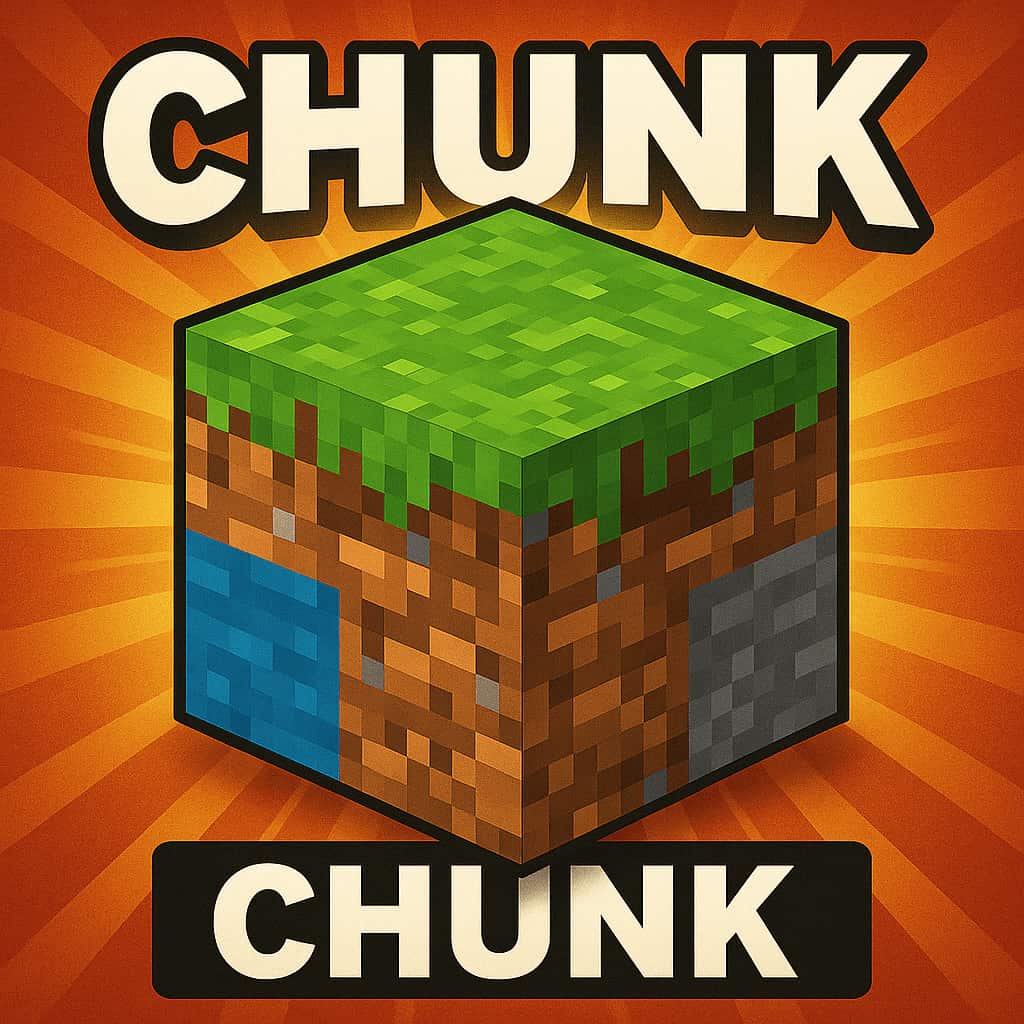 One chunk survival map new v1 logo