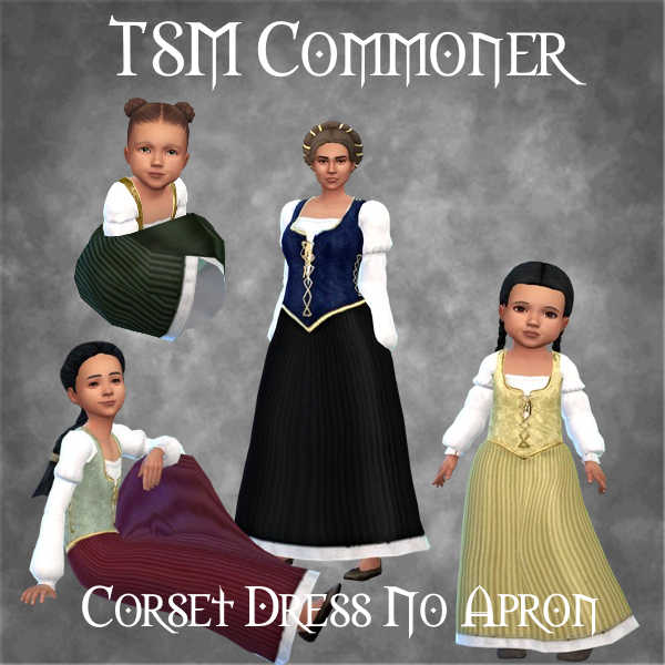 TSM Commoner Corset Dress No Apron logo