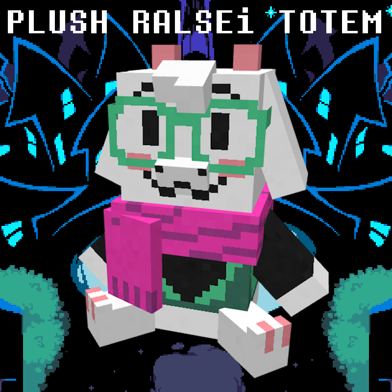 plush ralsei totem