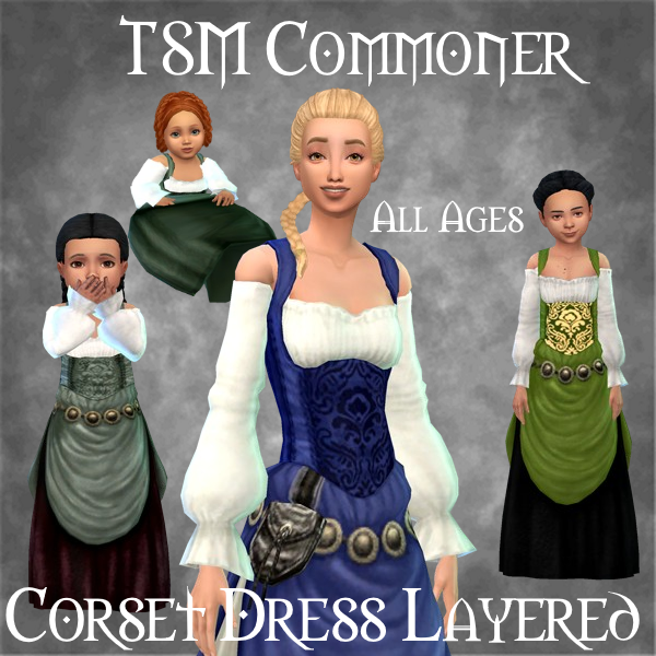 TSM Commoner Corset Layered logo