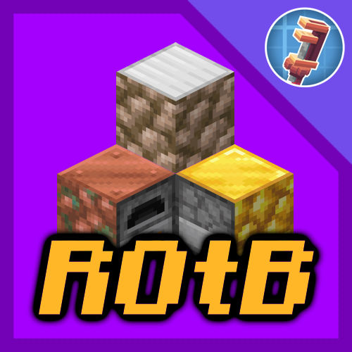 Raw Ore to Blocks - Create Add-on (Datapack) logo