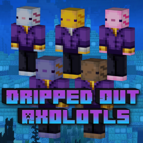 Dripped Out Axolotls logo
