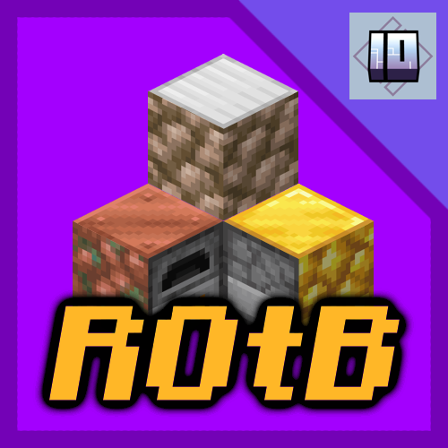 Raw Ore to Blocks - Immersive Ores Add-on (Datapack) logo