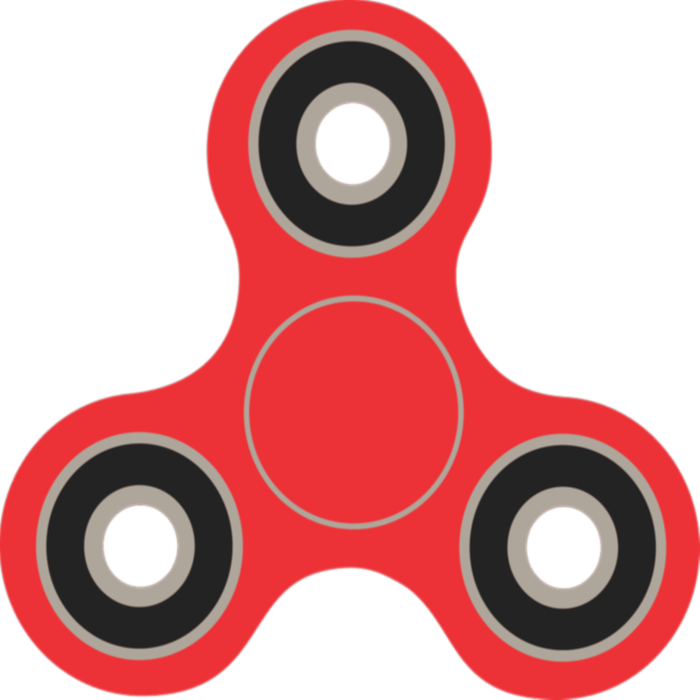 mario animated fidget spinner