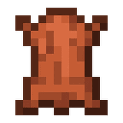 Rotten flesh to leather logo