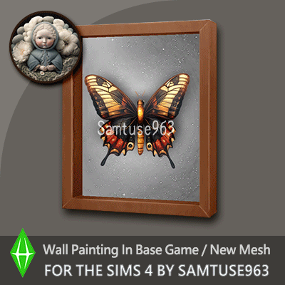 Butterfly Specimen Frame #1 Samtuse963 logo