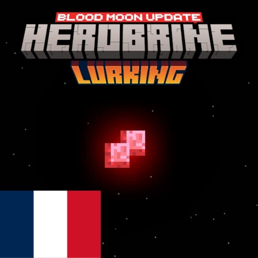 Herobrine Lurking Patch FR logo