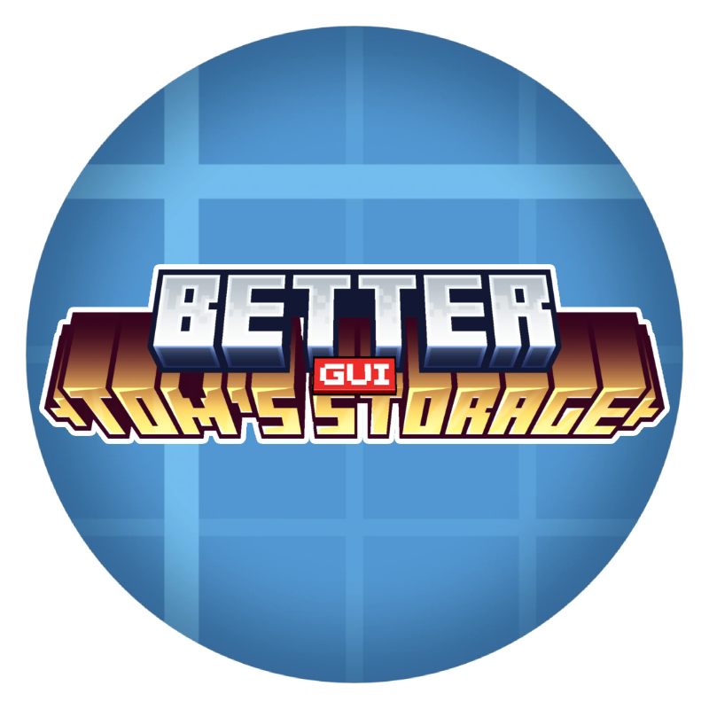 Create: Better Tom's  Storage GUI logo