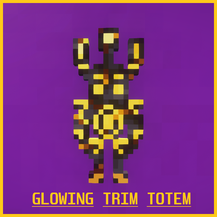 Glowing Trim Totem logo