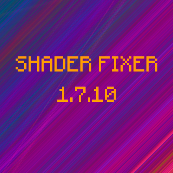 Shader fixer